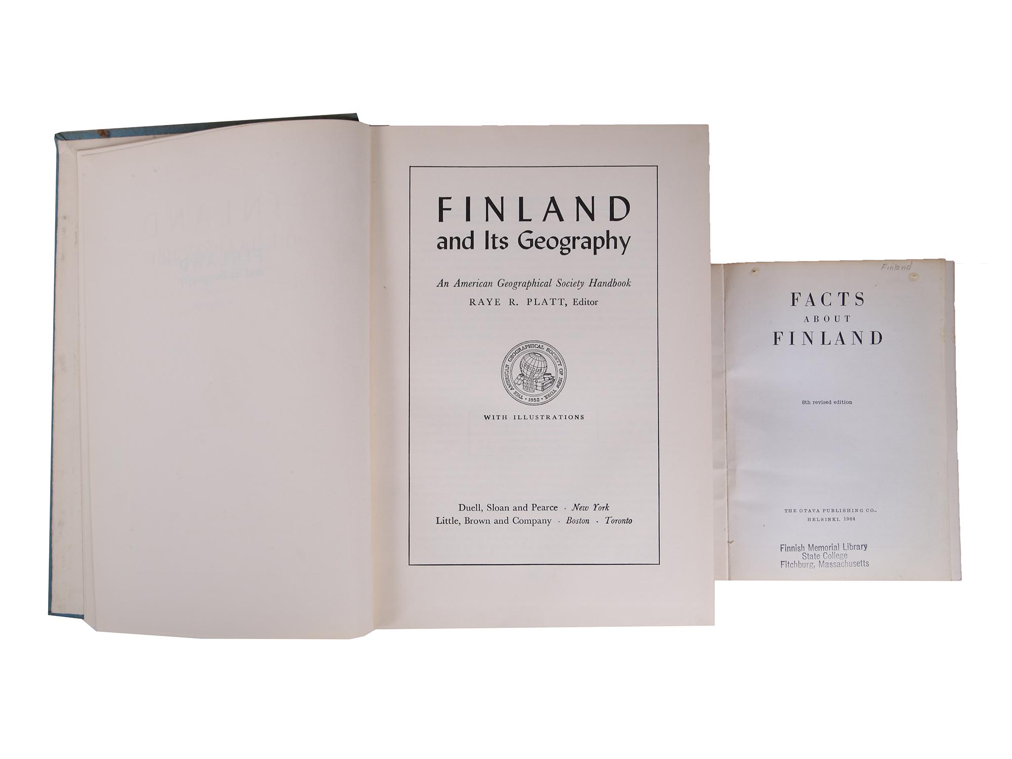 VINTAGE NON FICTION BOOKS ABOUT FINLAND SUOMI PIC-6